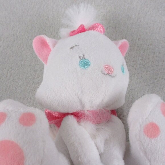 Disney Aristocats Marie The Cat Tiny Big Feet Plush Toy - Picture 5 of 5